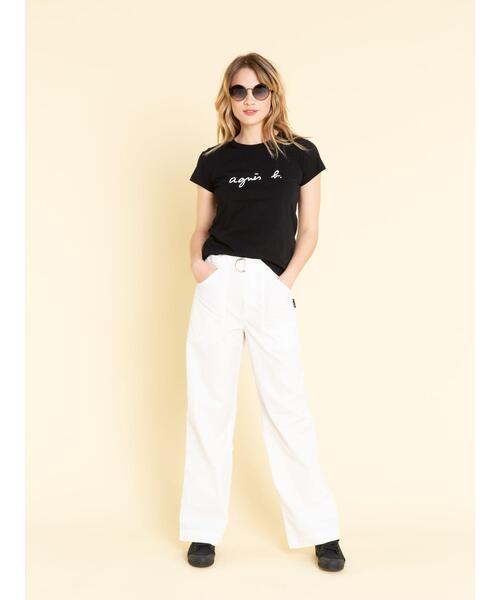 「agnes b.」 半袖Tシャツ 3 ブラック レディース