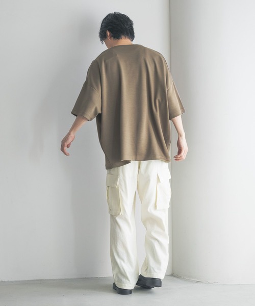 「LOWRYS FARM」 半袖Tシャツ LARGE ブラウン メンズ