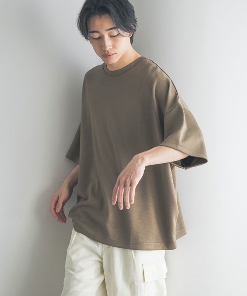 「LOWRYS FARM」 半袖Tシャツ LARGE ブラウン メンズ