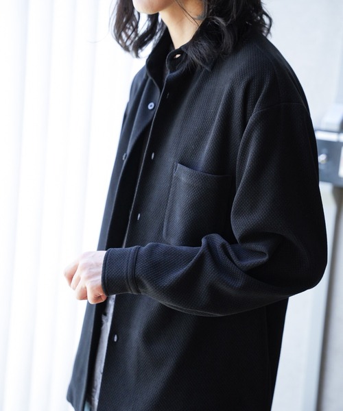 RATTLE TRAP（ラトルトラップ） シャツ ハニカムジャガードオーバー