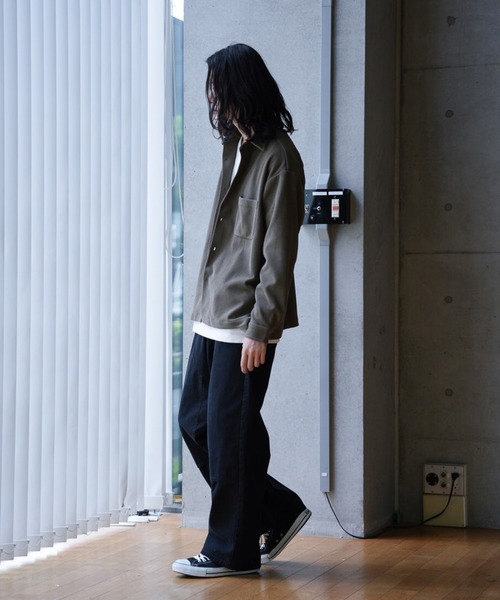 RATTLE TRAP（ラトルトラップ） シャツ ハニカムジャガードオーバー