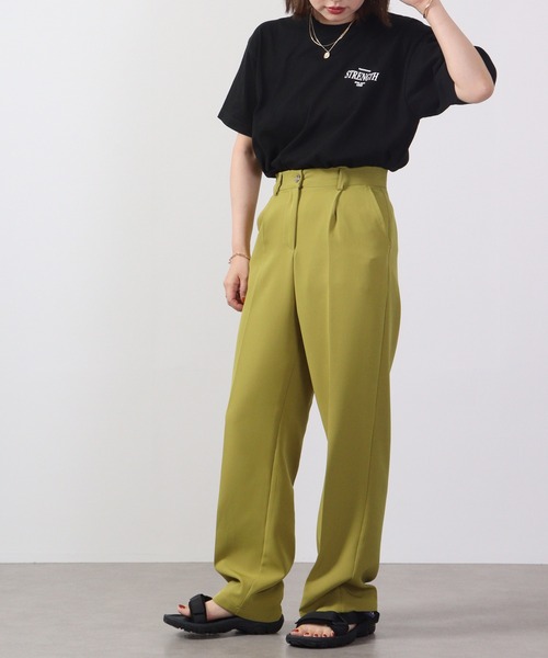 「MODISH GAZE」 半袖Tシャツ L オレンジ メンズ