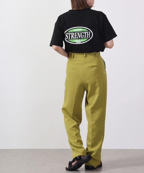 「MODISH GAZE」 半袖Tシャツ L オレンジ メンズ