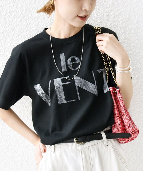 tシャツ 「WEB限定」コットン 天竺 ロゴ プリント TEE レディース