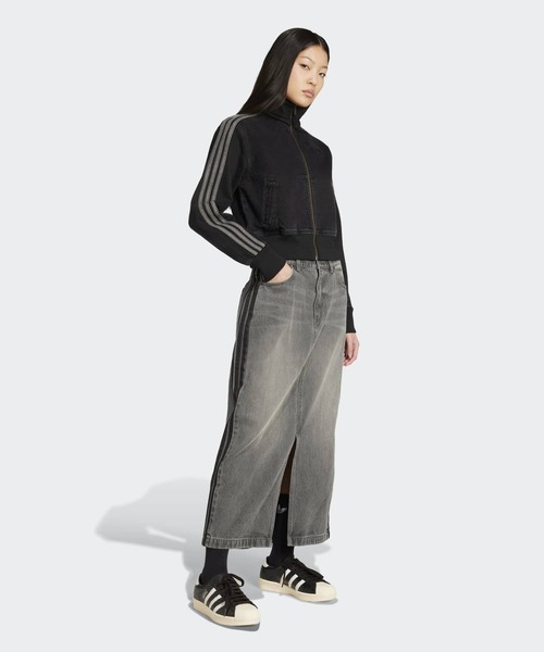 adidas デニム ロングスカート タイトスカート M L adidas デニム ロングスカート タイトスカート M L - メルカリ