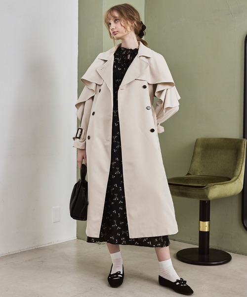 Cherir Mignon トレンチコート コート 「Cherir Mignon」- Silhouette