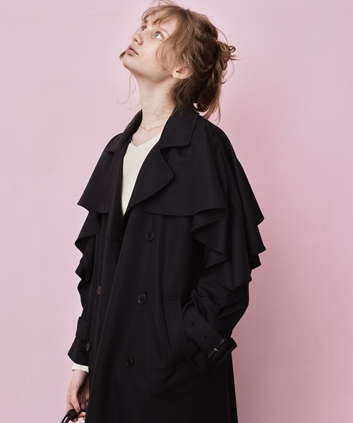 Cherir Mignon トレンチコート コート 「Cherir Mignon」- Silhouette