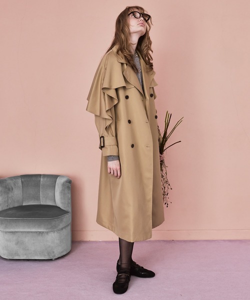 Cherir Mignon トレンチコート コート 「Cherir Mignon」- Silhouette