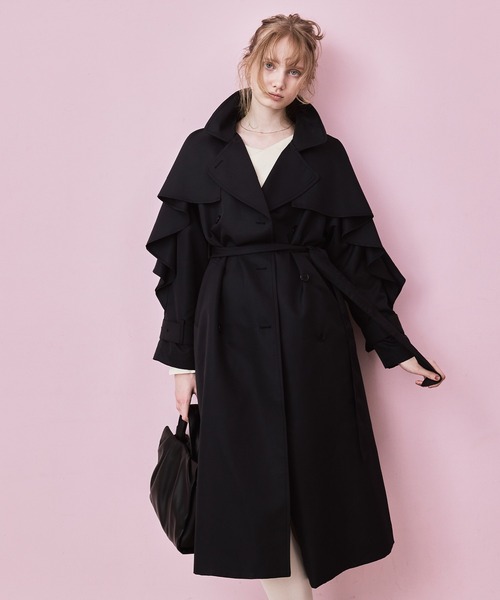 Cherir Mignon トレンチコート コート 「Cherir Mignon」- Silhouette