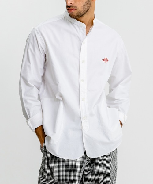 Danton 「DANTON」 長袖シャツ 40 ホワイト メンズ : ZOZOTOWN