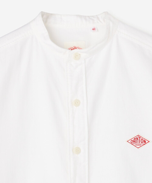 Danton 「DANTON」 長袖シャツ 40 ホワイト メンズ : ZOZOTOWN