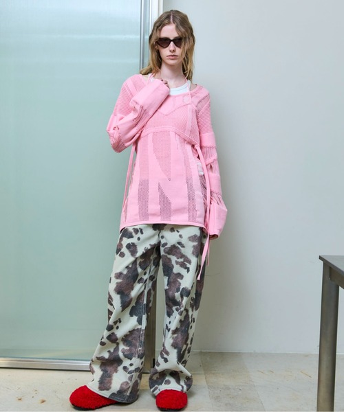 MAISON SPECIAL（メゾンスペシャル） パンツ Vegan Leather Cow