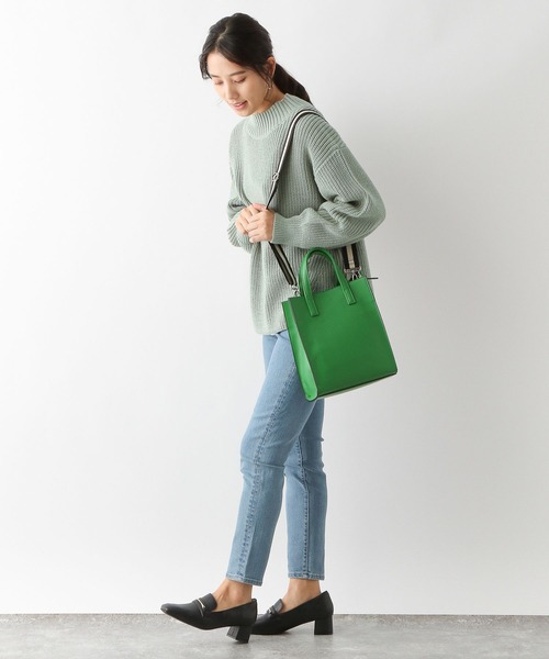 「GLOBAL WORK」 スキニーデニムパンツ LARGE ネイビー レディース