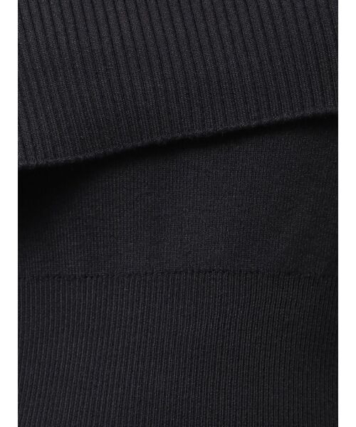 【EATME】ワンショルスウェットワンピース【新品未使用】 EATME（イートミー） ワンピース BACKレースアップワンショルニット
