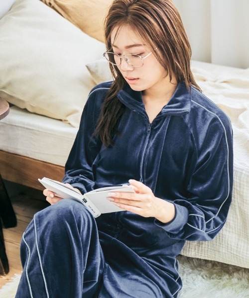 aimerfeel（エメフィール） パジャマ ルームウェア シャイニーベロア