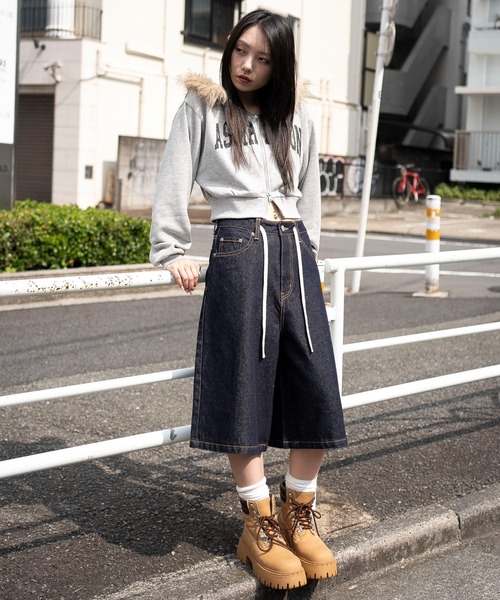 WEGO（ウィゴー） パーカー WEGO/「25年秋冬新作」ファーフード