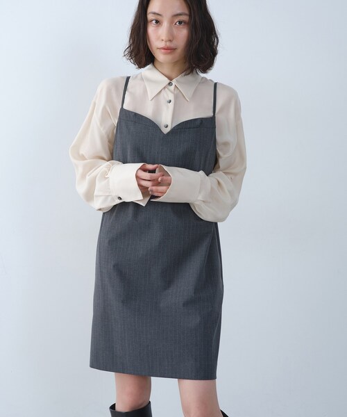 CODE A ワンピース tailored mood mini dress : ZOZOTOWN Yahoo!店