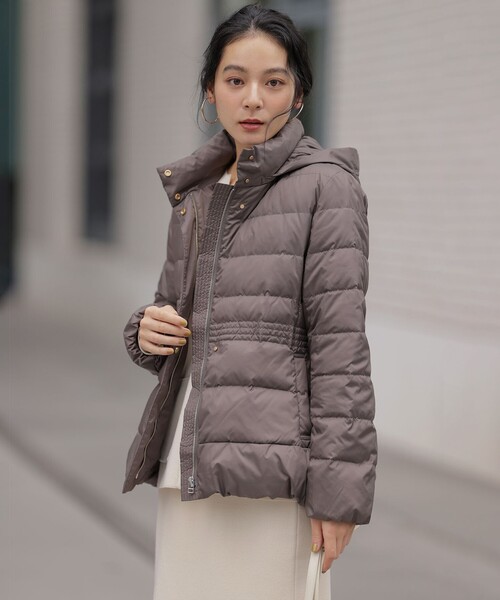 組曲（KUMIKYOKU） ダウンコート ダウンジャケット ライトタフタ