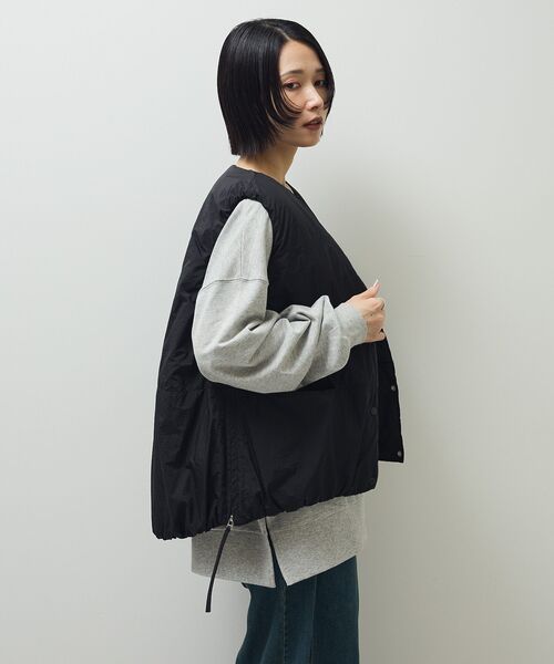 Green Parks（グリーンパークス） ベスト ジレ サイドZIP中綿コクーン