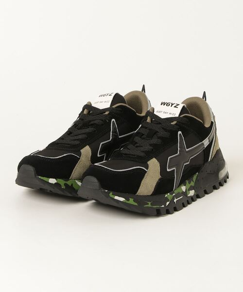 W6YZ(ウィズ) スニーカー W6YZ/ウィズ/BREEZE 3/CAMOU TRAIL メンズ W6YZ(ウィズ) スニーカー W6YZ/ウィズ/BREEZE 3/CAMOU TRAIL メンズ