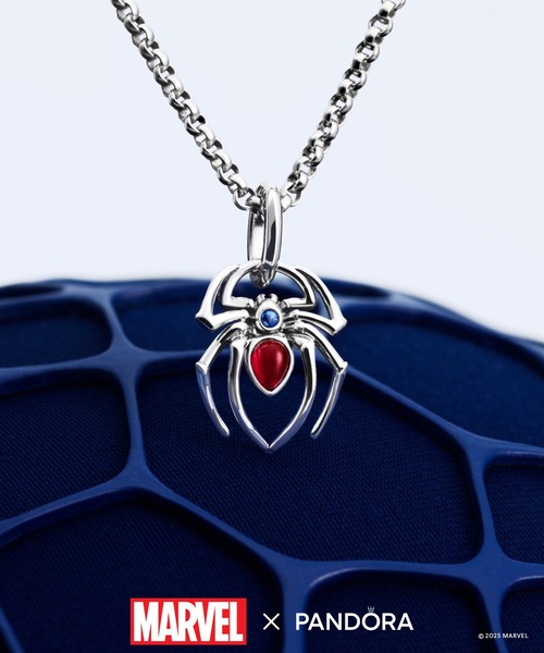 PANDORA（パンドラ） チャーム マーベル スパイダーマン ダングル