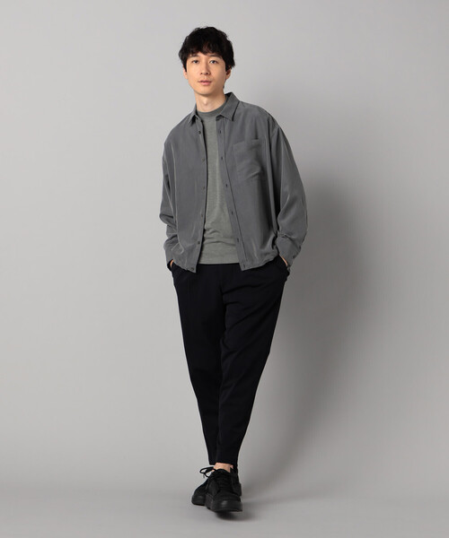 β MEN（ベータ・メン） シャツ スエード起毛 スピンドルシャツ メンズ