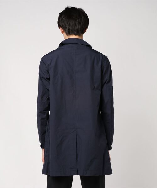 BEAMS（ビームス） ステンカラーコート 40 オリーブ メンズ : ZOZOTOWN