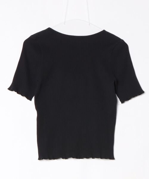 「BLENHEIM」 半袖カットソー X-SMALL ブラック レディース_画像2