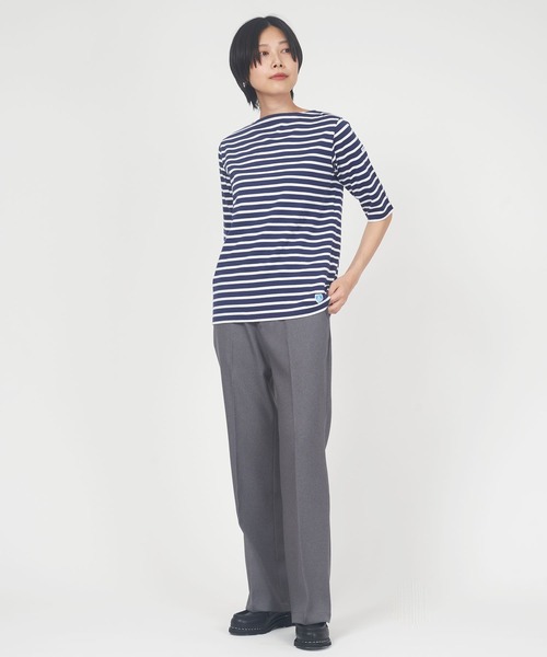 ORCIVAL（オーシバル） 7分袖カットソー 2 ホワイト レディース