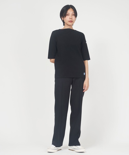 ORCIVAL（オーシバル） 7分袖カットソー 2 ホワイト レディース