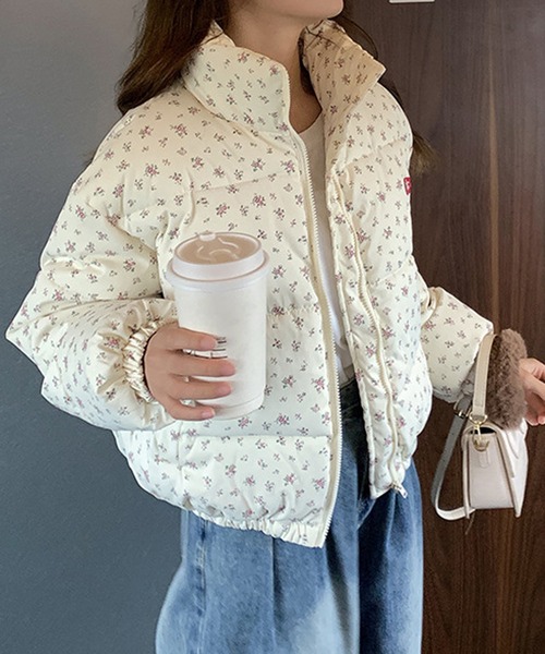 HALEY PESCA ダウンコート ダウンジャケット HALEY PESCA/フラワー