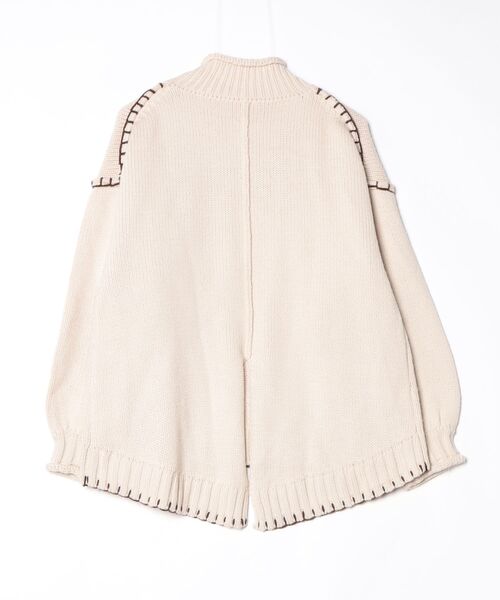 「MODE ROBE」 長袖ニット FREE アイボリー レディース_画像2