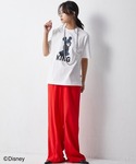 「Disney」 半袖Tシャツ LL オフホワ...の詳細画像5