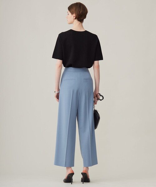 「ICB」 半袖ニット SMALL ホワイト レディースの画像