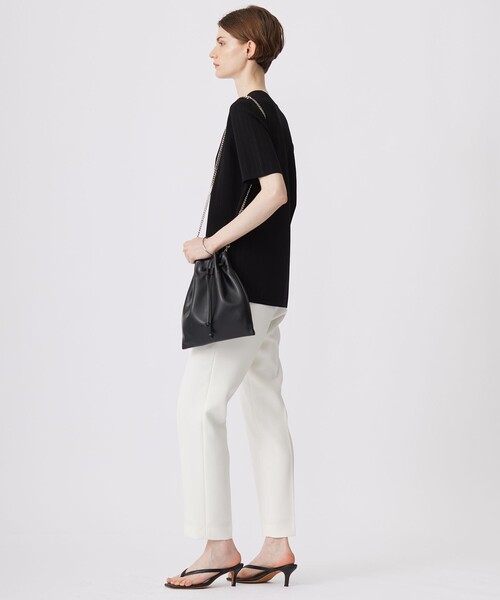 「ICB」 半袖ニット SMALL ホワイト レディースの画像