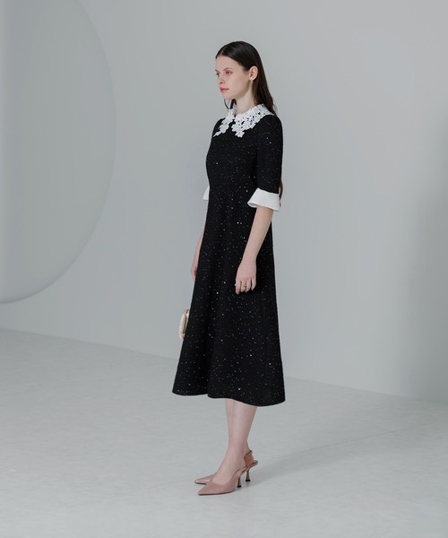 「Leja」 半袖ワンピース MEDIUM ブルー レディースの画像