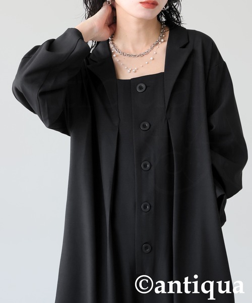 antiqua（アンティカ） オールインワン テーラードカラー