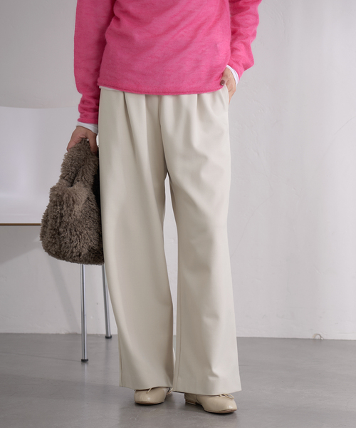 IENA（イエナ） パンツ ウォッシャブル 2WAYストレッチイージーパンツ