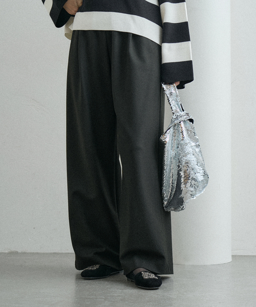 IENA（イエナ） パンツ ウォッシャブル 2WAYストレッチイージーパンツ