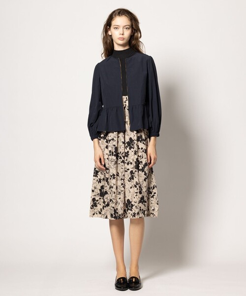 TOCCA（トッカ） ナイロンブルゾン 0 ネイビー レディース : ZOZOTOWN