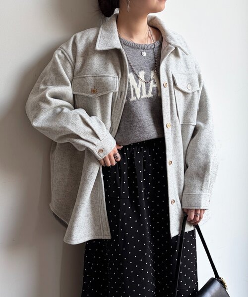Chez toi（シェトワ） ジャケット テーラードジャケット CPOシャツ