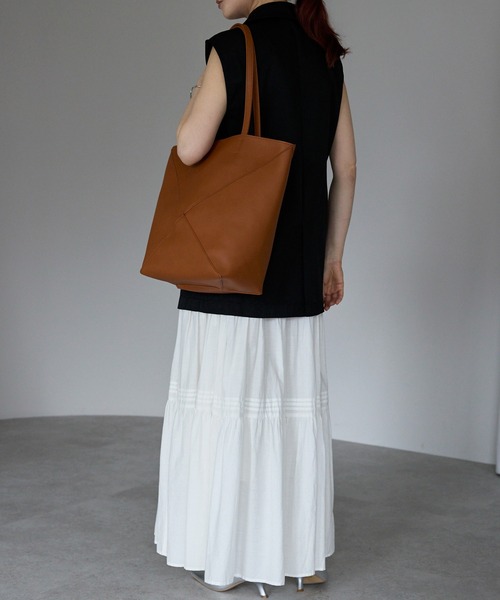 「GUSCIO」 トートバッグ FREE シルバー レディース_画像5