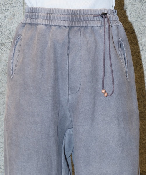 jian ye 25ss CWS スウェットパンツ ブルー JIAN YE - 【25AW】25 スウェット パンツ / 25 PANTS / グレー | STORY