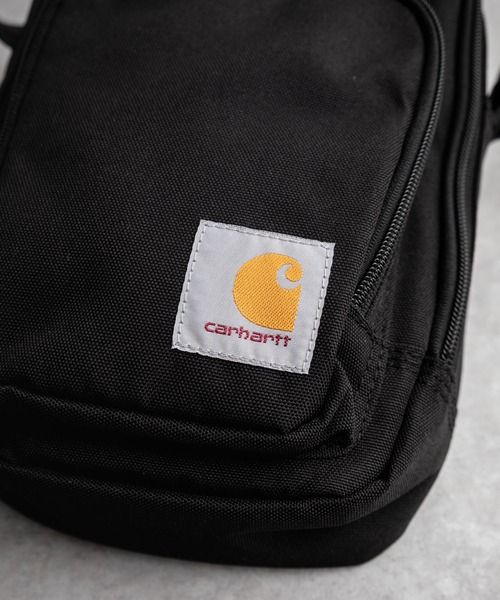 ショルダーバッグ Carhartt カーハート Crossbody Zip Bag 縦型クロスボディバッグ/ワンポイントロゴ斜め掛けショルダーバッグ