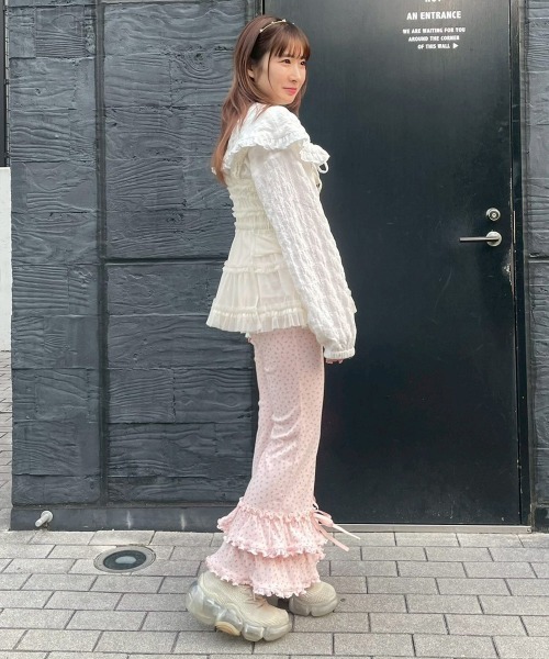 Candy Stripper（キャンディーストリッパー） TULLE FRILL SHIRRING