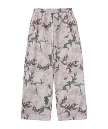 X-girl（エックスガール） パンツ FACE LABEL LOOSE FIT EASY PANTS