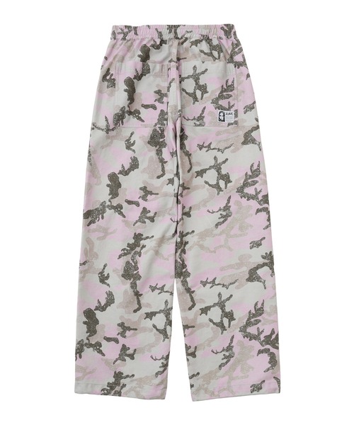 X-girl（エックスガール） パンツ FACE LABEL LOOSE FIT EASY PANTS