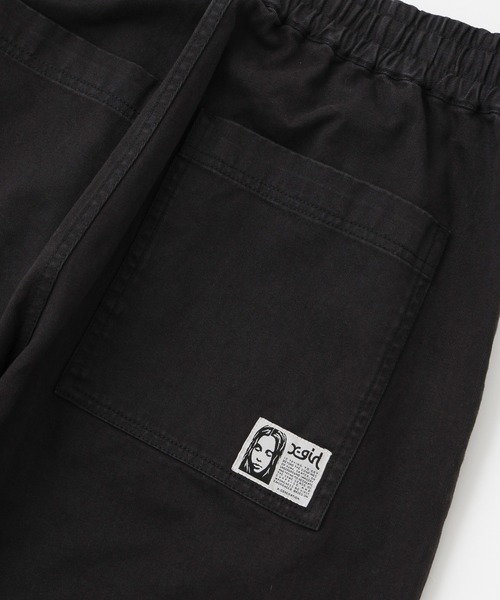 X-girl（エックスガール） パンツ FACE LABEL LOOSE FIT EASY PANTS