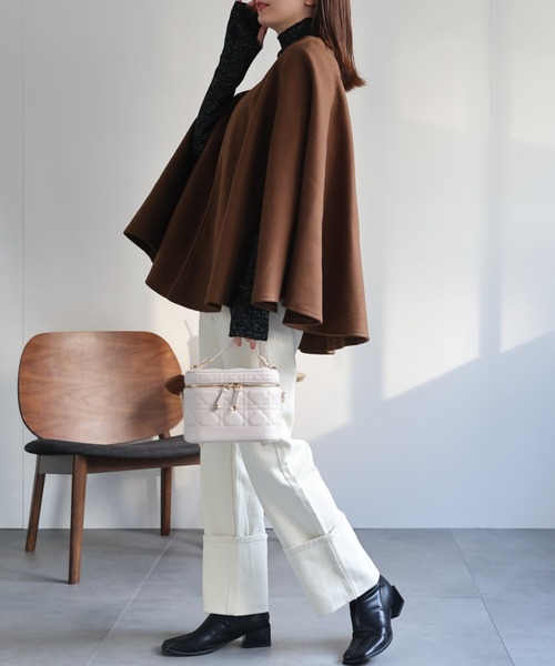 「sakishimatokyo」 ポンチョ FREE ベージュ レディース_画像3