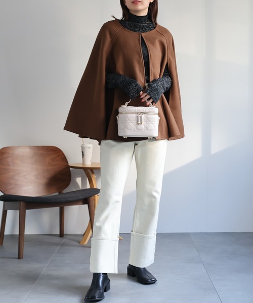 「sakishimatokyo」 ポンチョ FREE ベージュ レディース_画像6